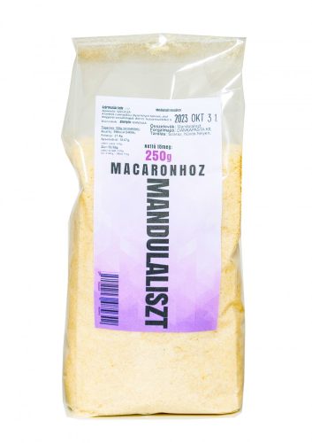 Mandulaliszt (MACARONHOZ) 250g