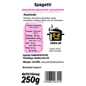   Spagetti "Spezzati" - CH PRO 29 - Szénhidrátcsökkentett tészta 250g